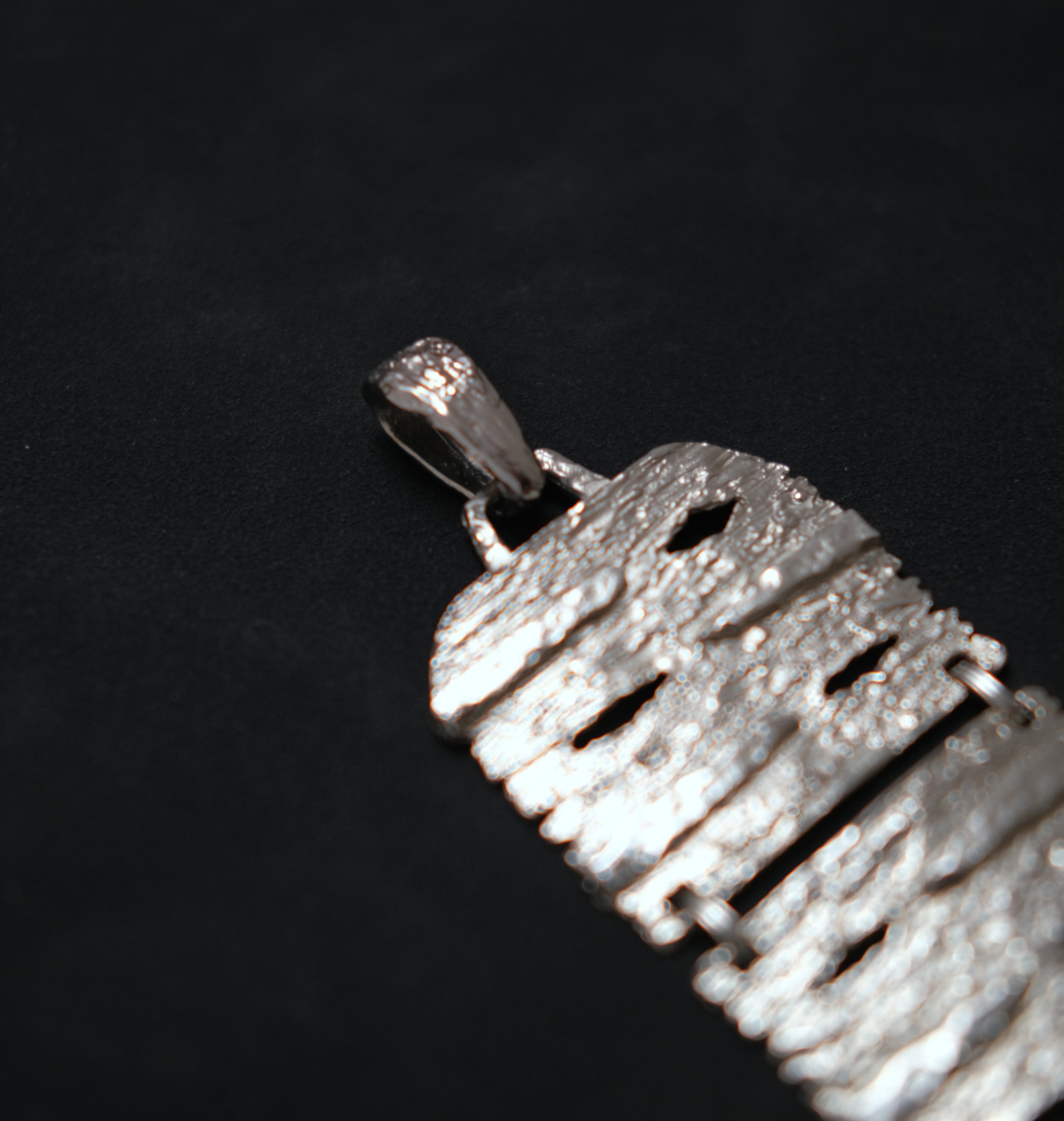 Reworked Vintage Brutalist Pendant