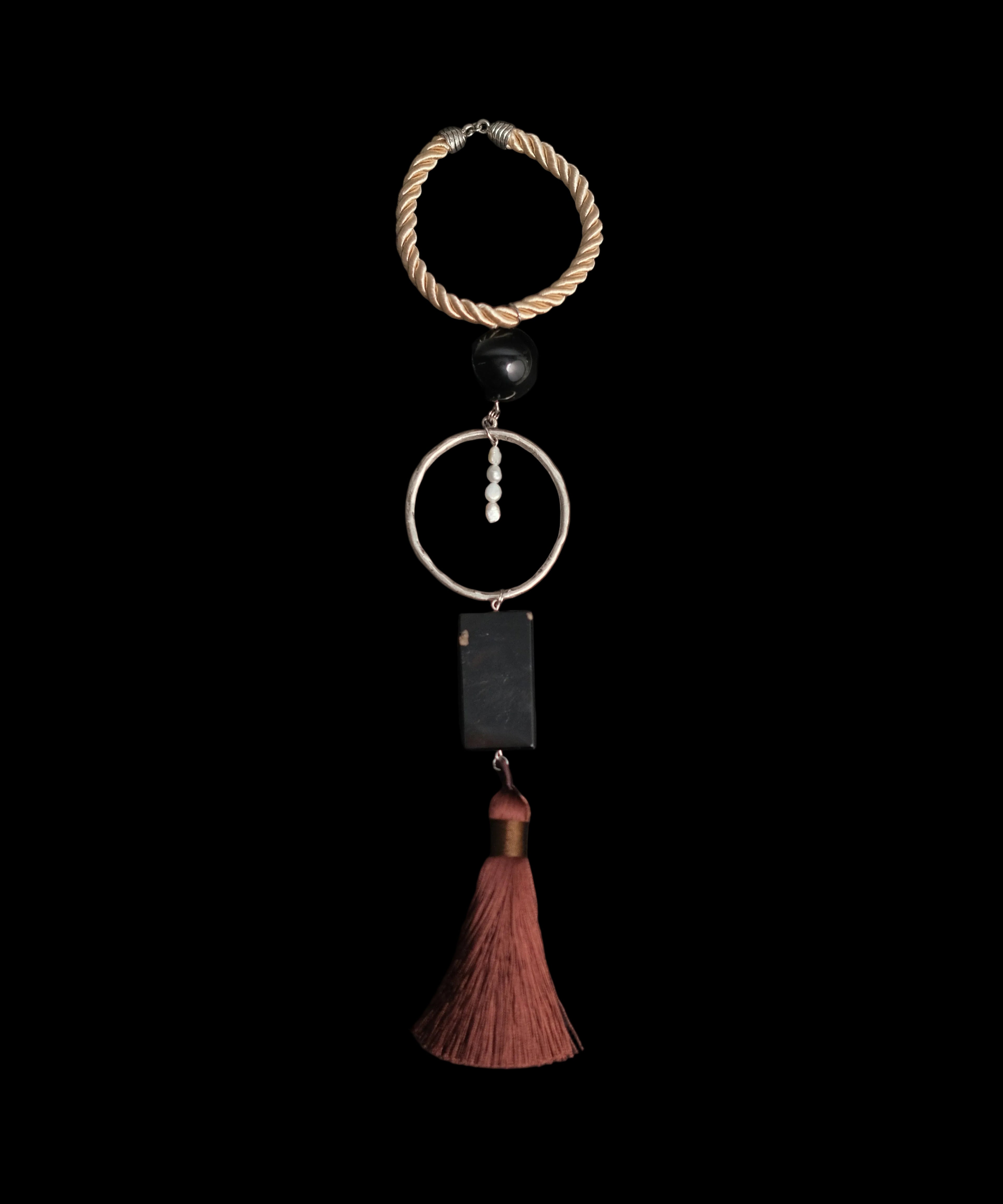 Noire Door Knob Tassel
