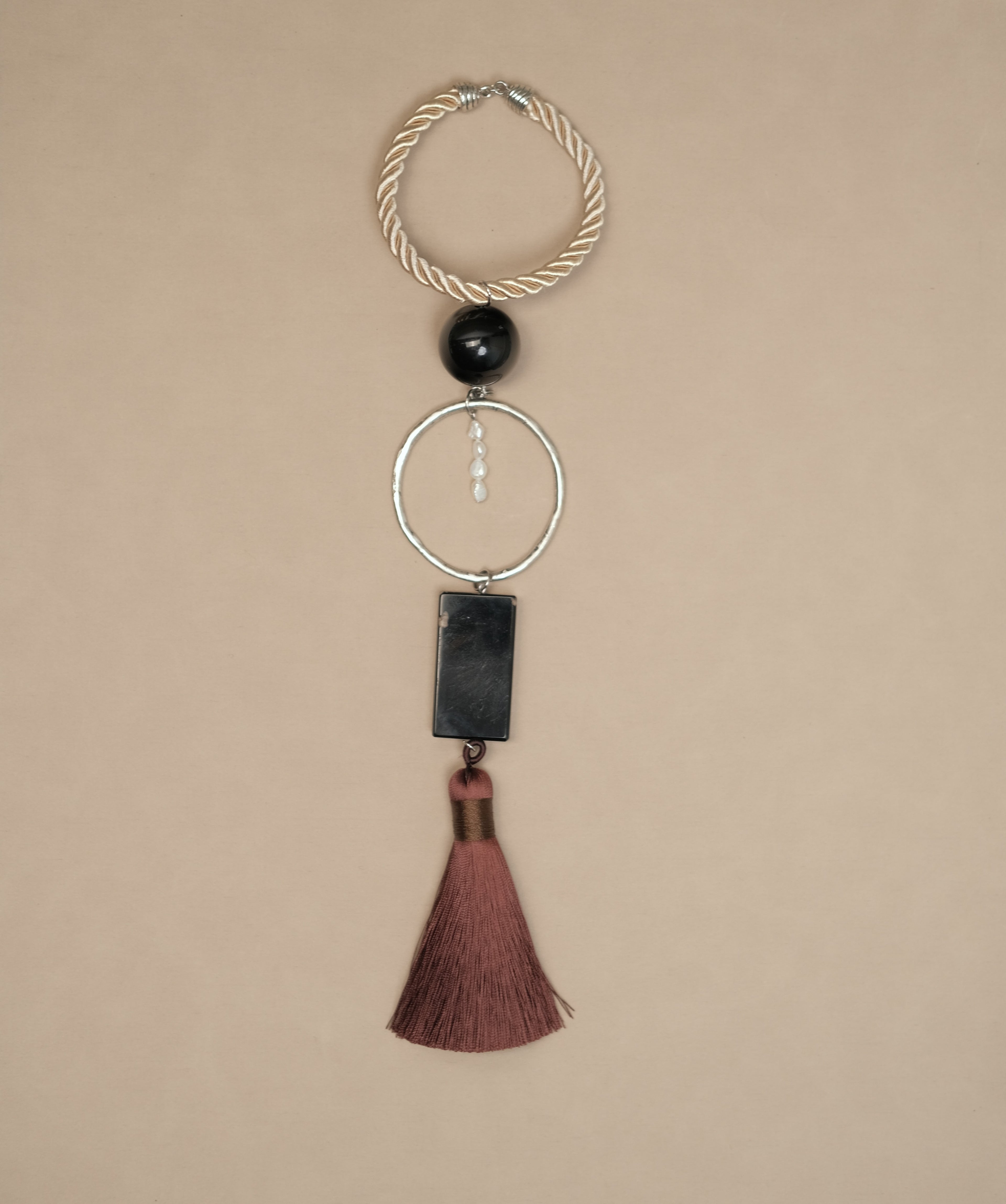 Noire Door Knob Tassel