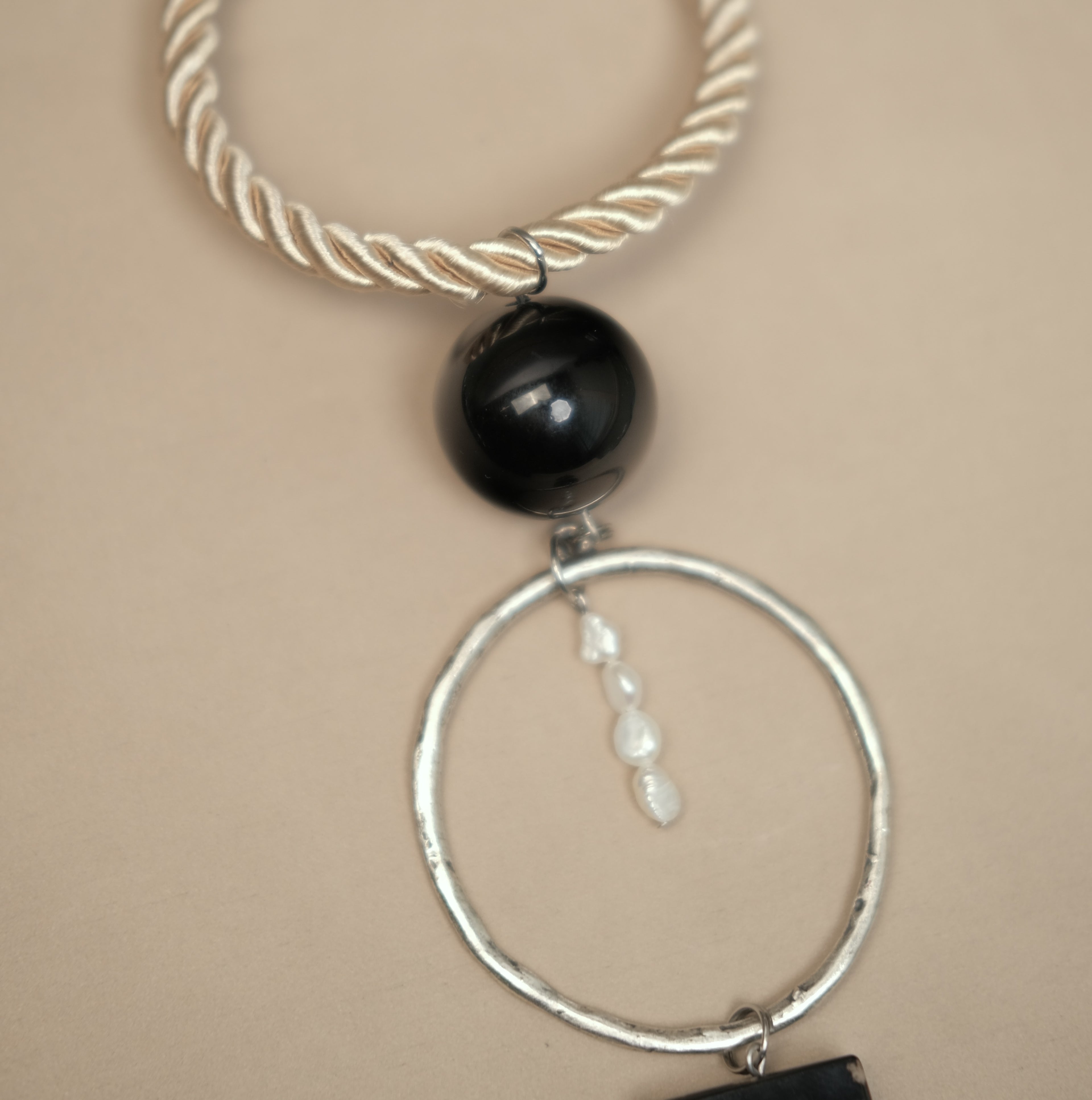 Noire Door Knob Tassel
