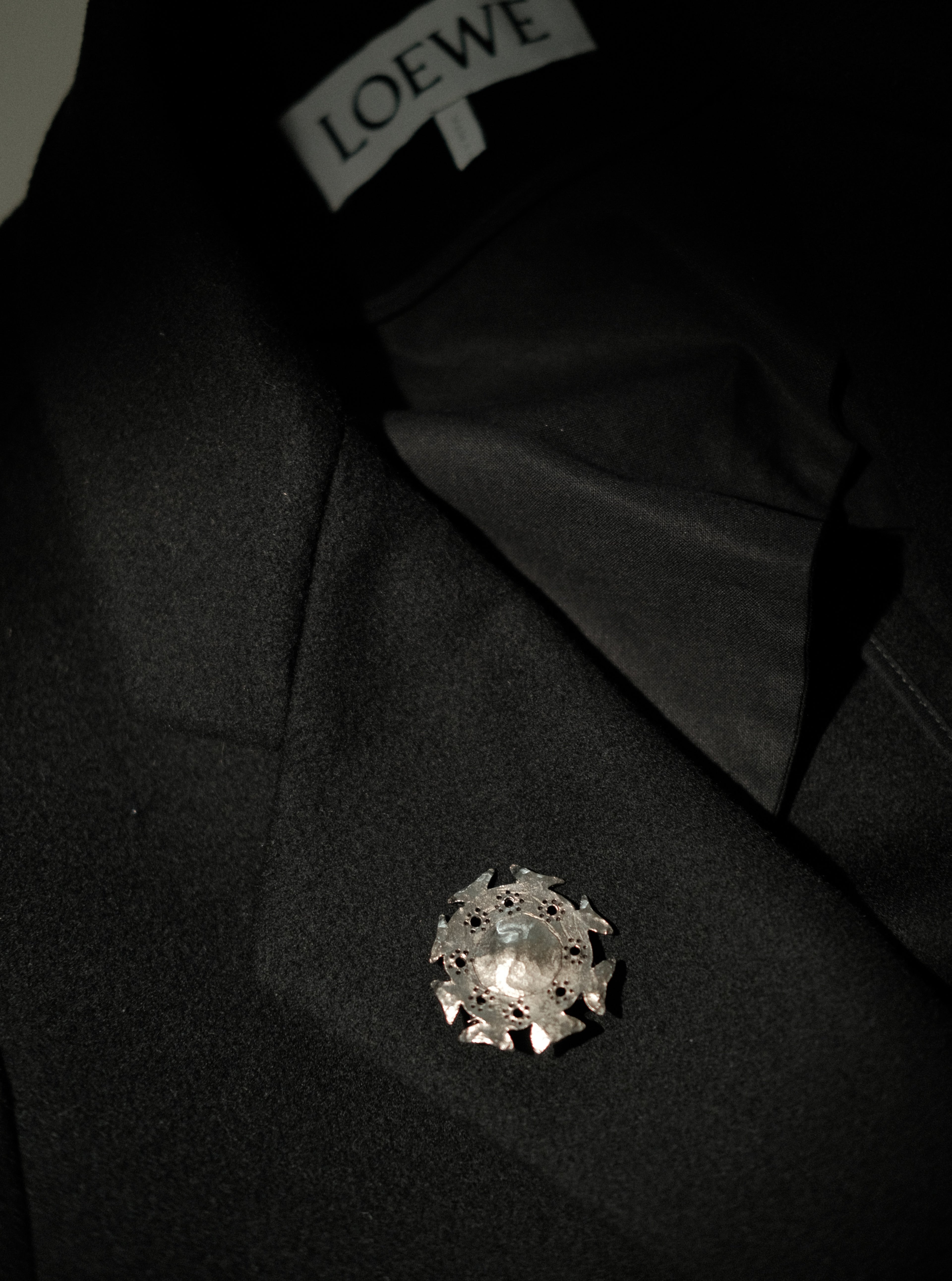 Vintage Brutalist Brooch