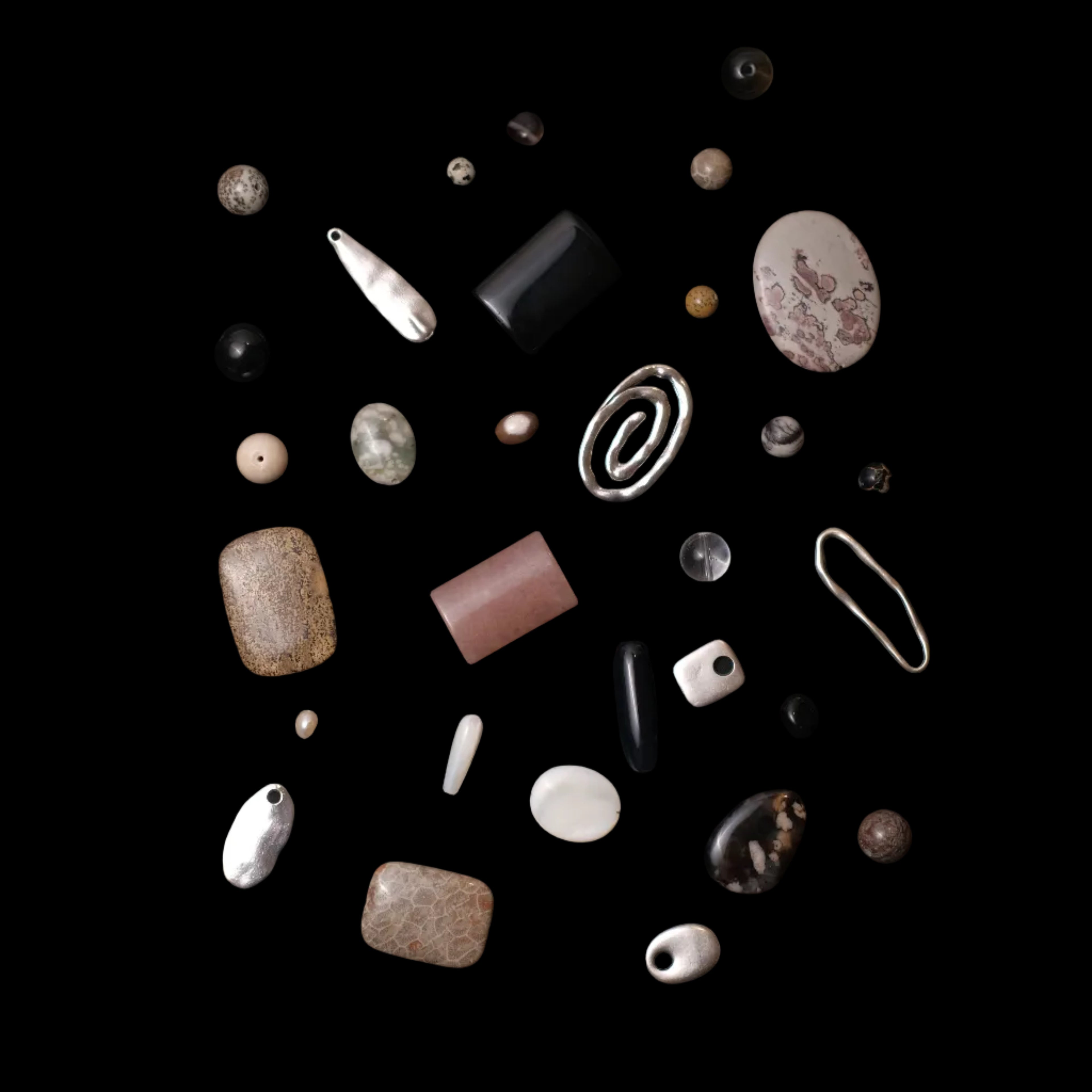 Custom Gemstone Keychain