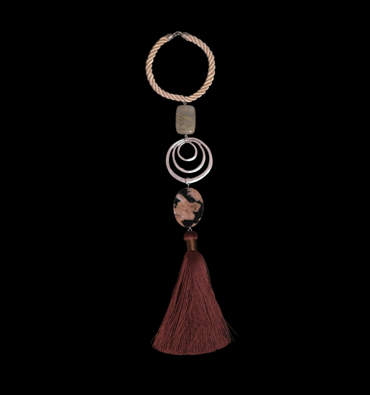 Fleur Door Knob Tassel