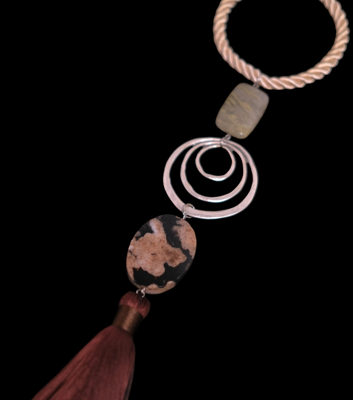 Fleur Door Knob Tassel