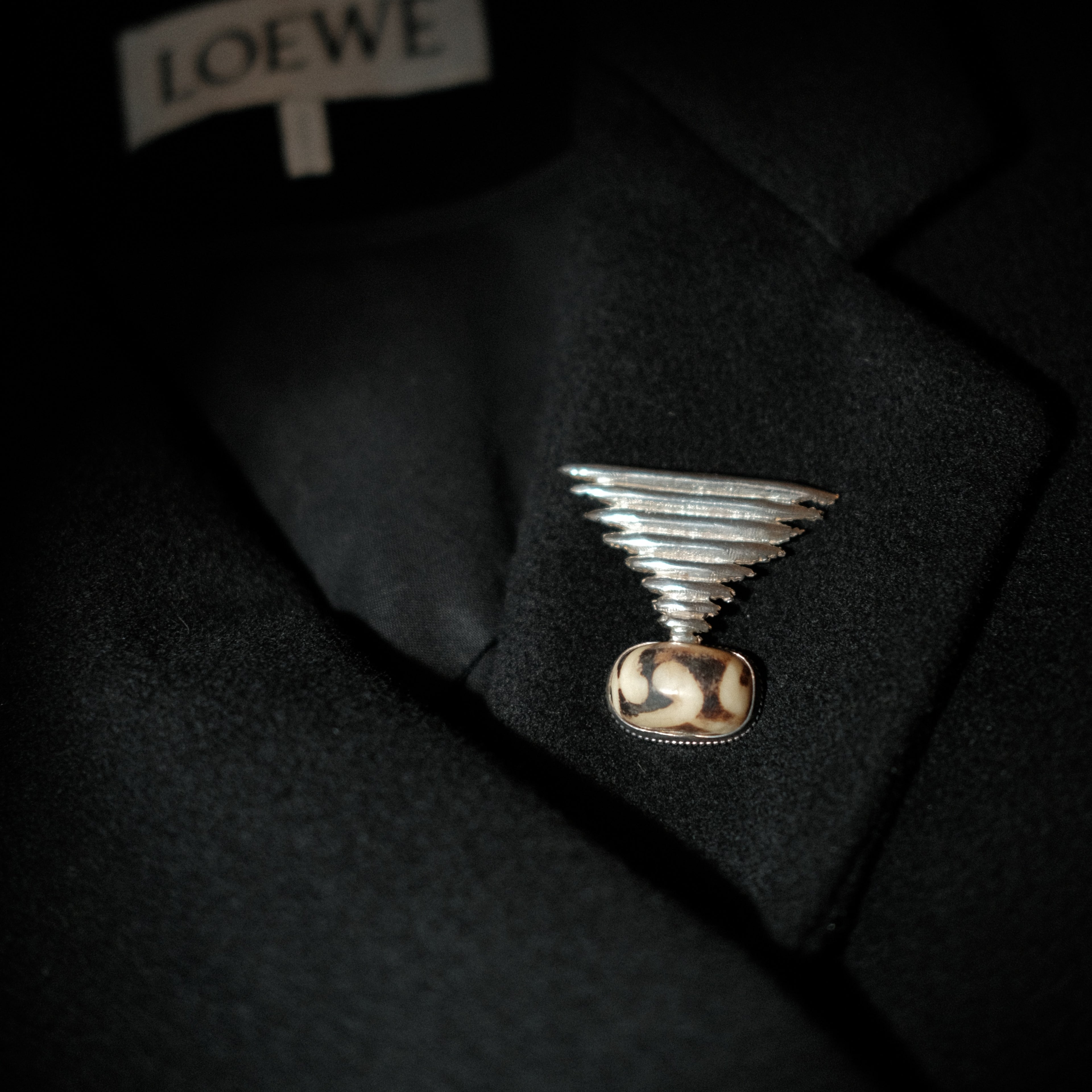 Vintage Sterling Silver Brooch