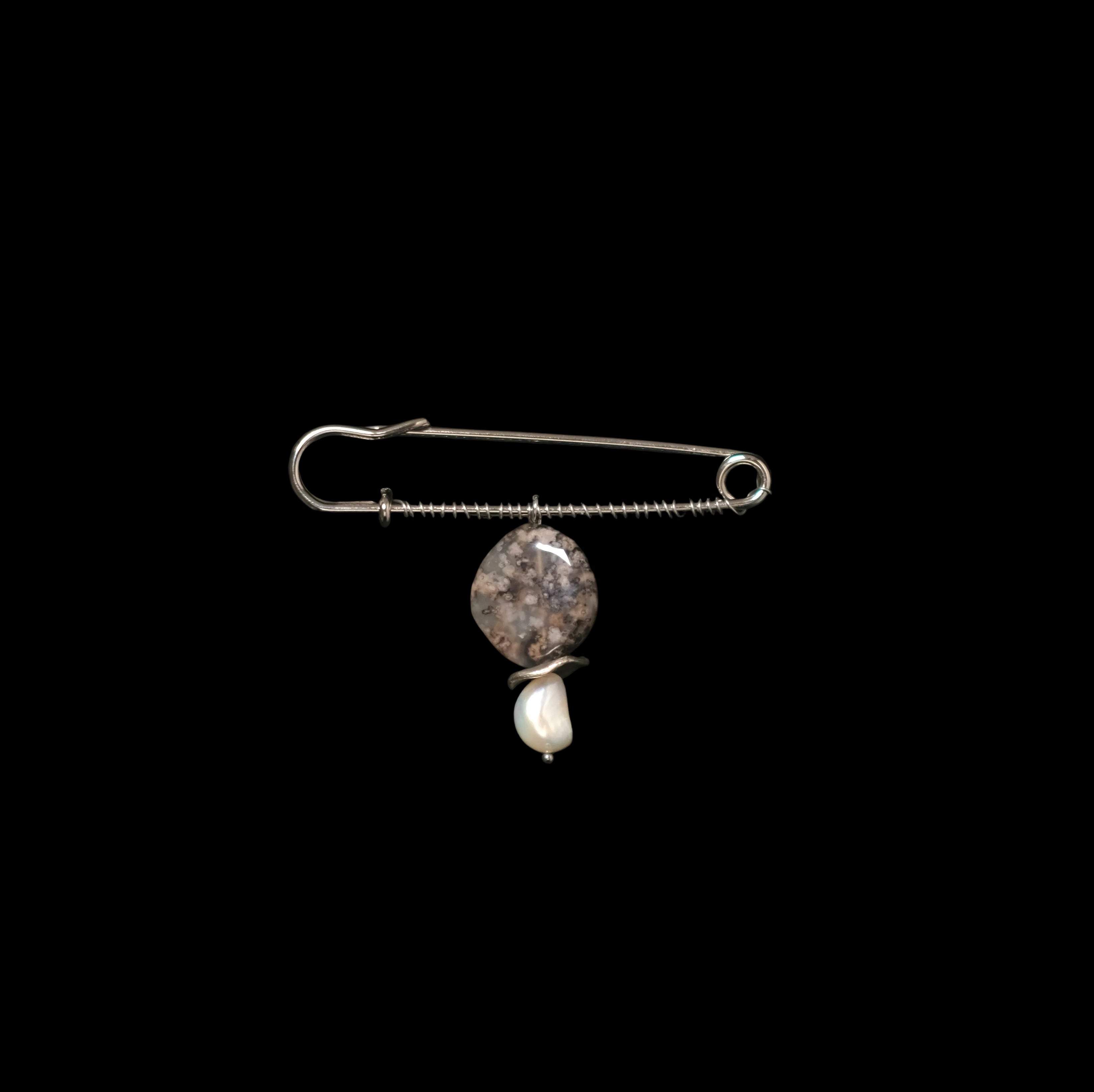 Perle Fleurie Jumbo Pin