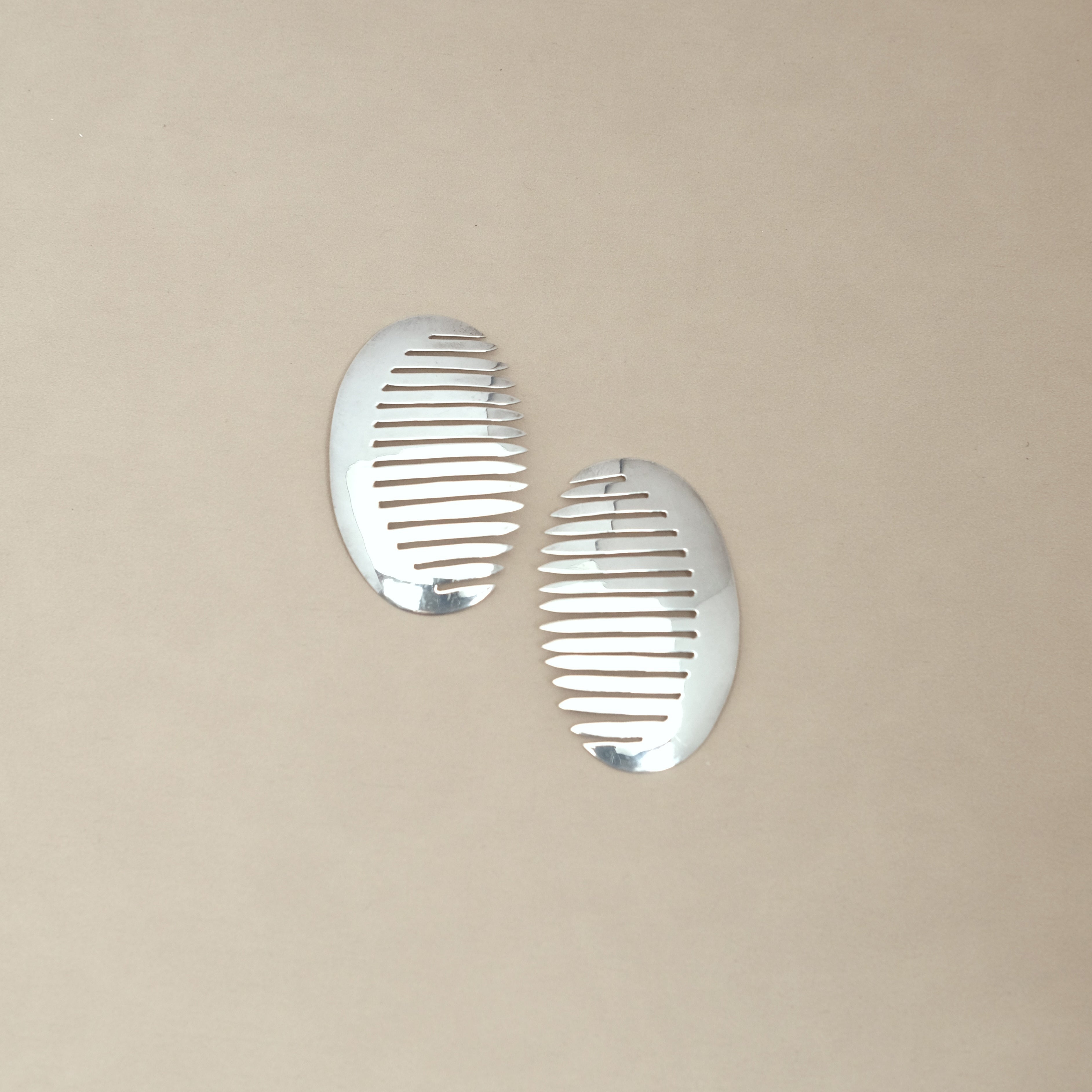 Vintage Sterling Silver Combs