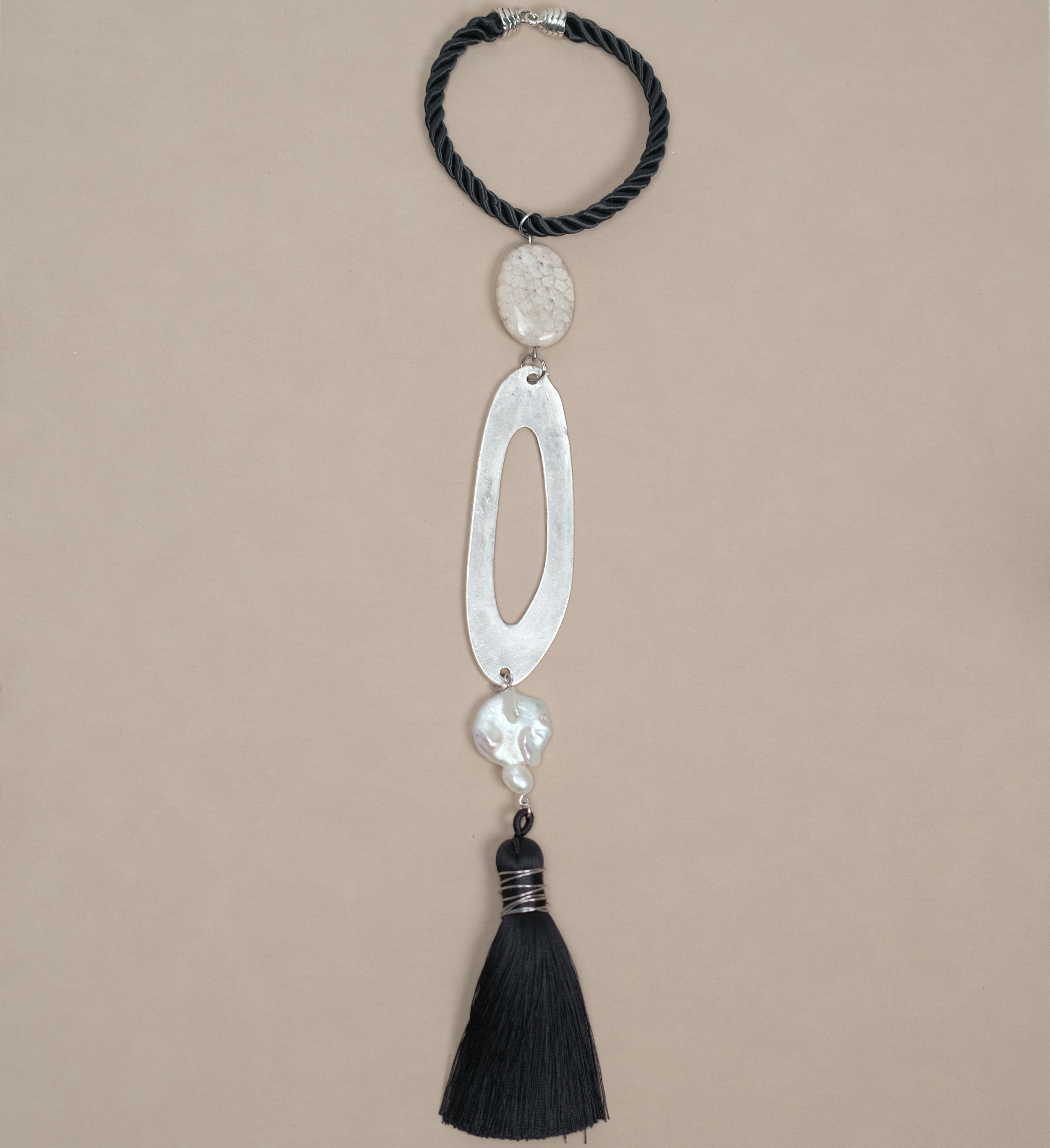 Perle Laide Door Knob Tassel