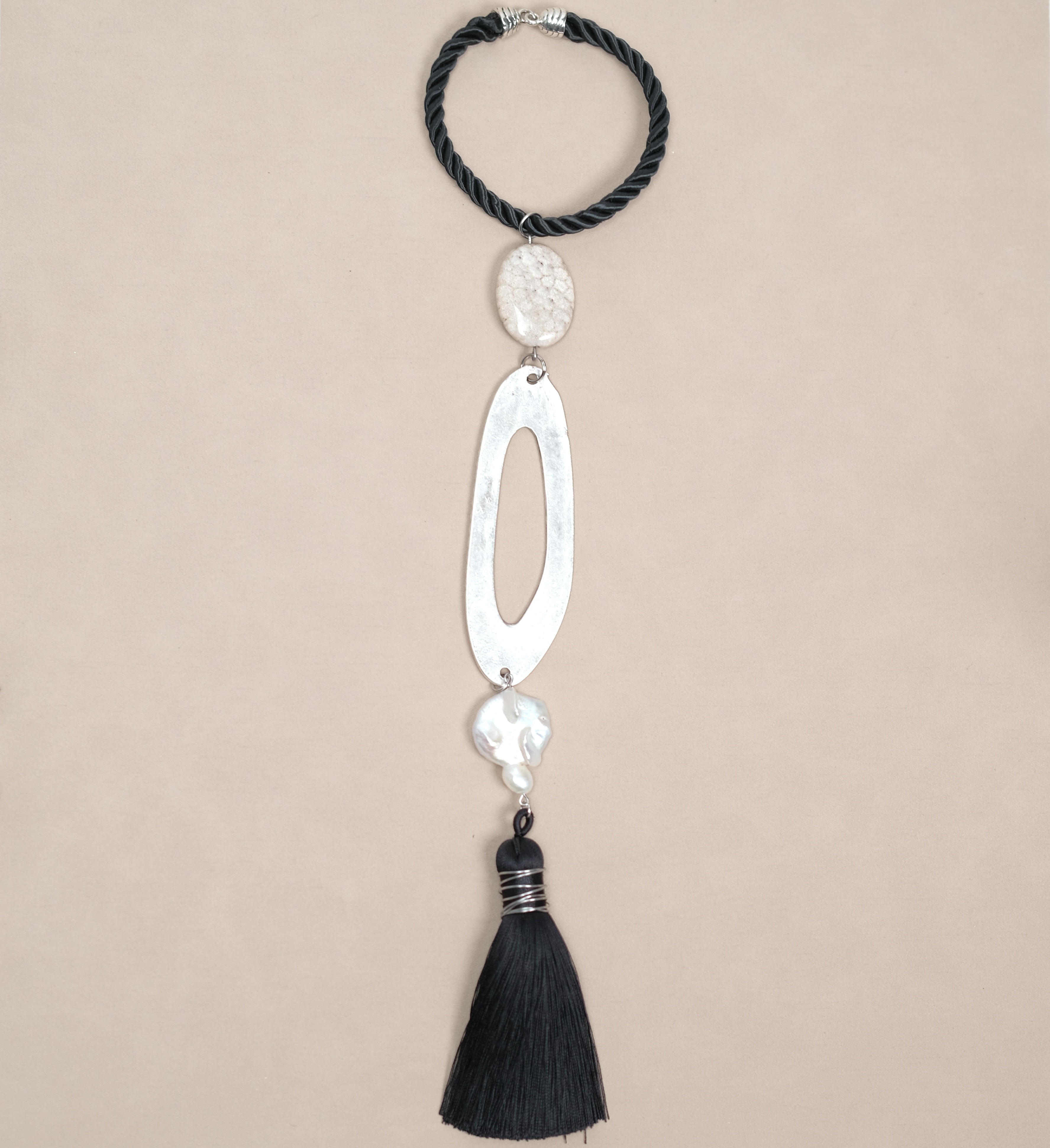 Perle Laide Door Knob Tassel