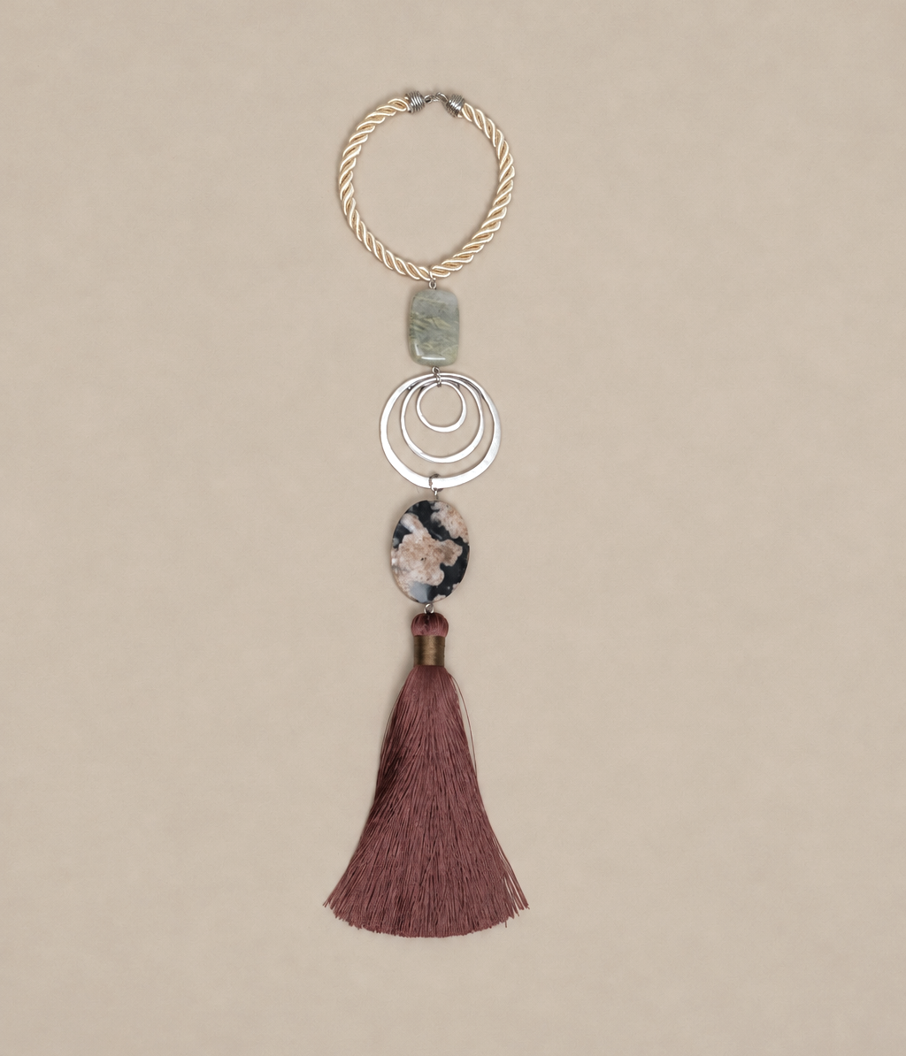 Fleur Door Knob Tassel