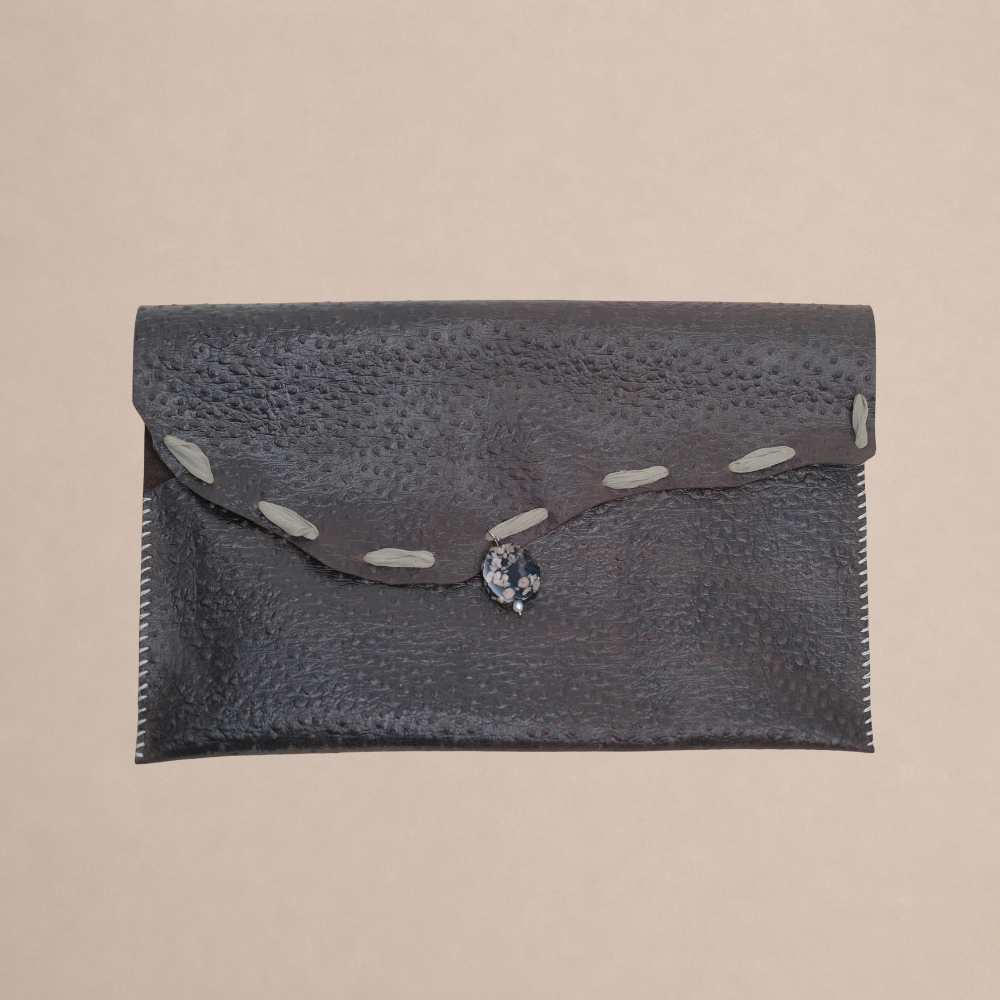 Oiseau Brun Laptop Case / Clutch